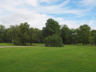 Image showing Gardens in Stuttgart, Germany