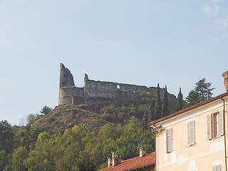 Image showing Avigliana castle Italy