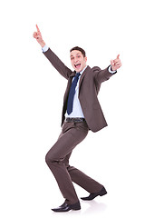 Image showing happy successful business man 