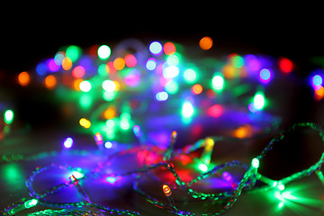 Image showing christmas lights 