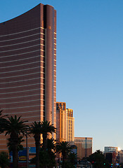 Image showing Buildings on the Las Vegas Strip