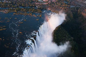 Image showing Victoria Falls Aerial