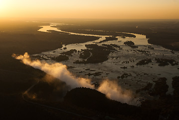 Image showing Victoria Falls Aerial