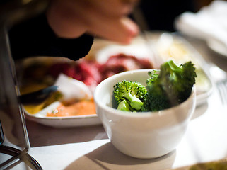 Image showing Broccoli in a bowl