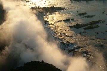 Image showing Victoria Falls Aerial