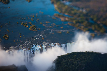 Image showing Victoria Falls Aerial