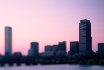 Image showing Boston Back Bay skyline