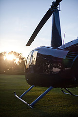 Image showing Robinson R44 helicopter