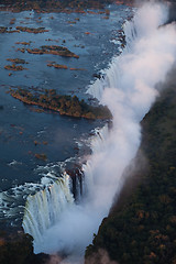 Image showing Victoria Falls Aerial