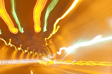 Image showing Abstract tunnel background