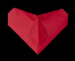 Image showing Heart paper made