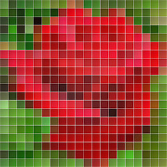 Image showing Colorful EPS10 mosaic background