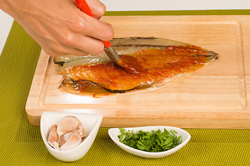 Image showing Spanish marinated mackerel