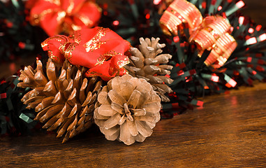 Image showing Christmas garland