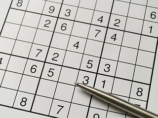 Image showing Sudoku