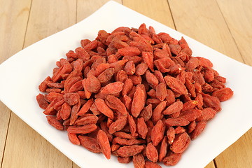 Image showing bunch of goji berries