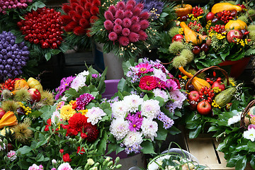 Image showing Zagreb flower market