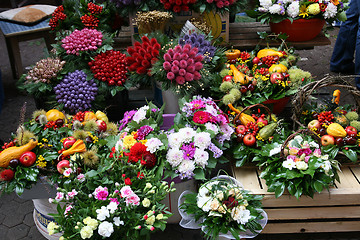 Image showing Zagreb flower market