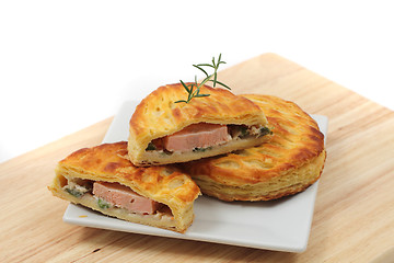 Image showing czech salmon bread