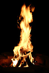 Image showing fire flames