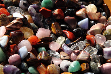 Image showing gemstones background