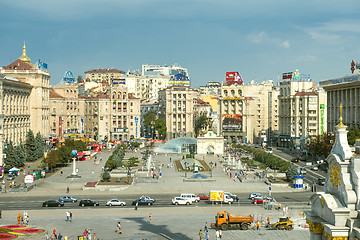 Image showing INDEPENDENCE SQUARE IN KYIV