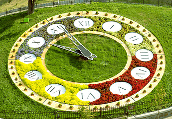 Image showing Kiev flower clock