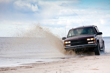 Image showing big four-wheel car