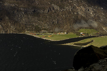 Image showing valley in norway in changeful weather