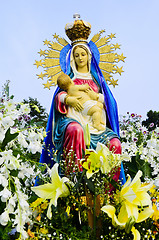 Image showing Queen Mary with Child Jesus