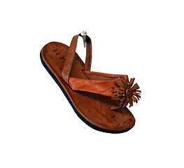 Image showing African shoe