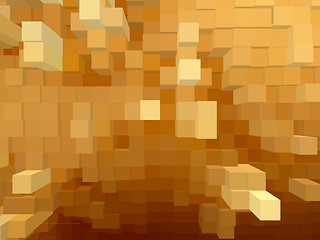 Image showing Brown abstract background
