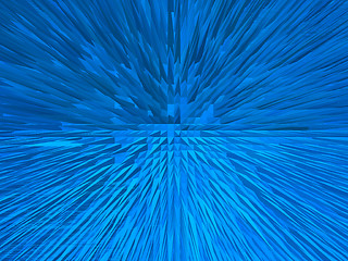 Image showing Blue abstract background