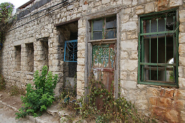 Image showing Rosh Pinna town streets