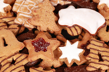 Image showing Collection of christmas cookies