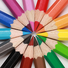 Image showing Color pencils