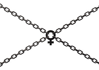 Image showing female symbol
