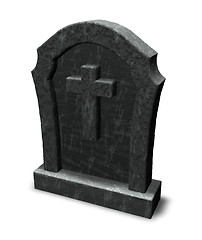 Image showing gravestone