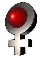 Image showing female symbol