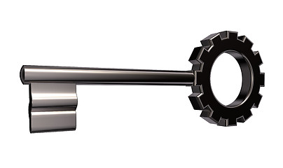 Image showing gear wheel key