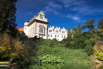 Image showing Detail of Pruhonice Castle