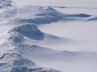 Image showing Siberian winter landscape
