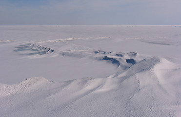 Image showing Siberian winter landscape