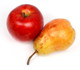 Image showing Apple and pear