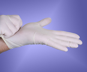 Image showing Surgical gloves