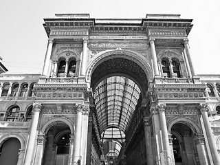 Image showing Galleria Vittorio Emanuele II, Milan