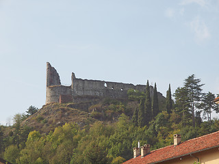 Image showing Avigliana castle Italy