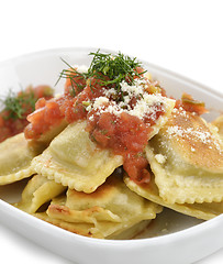 Image showing Ravioli Pasta