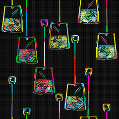 Image showing Tea bag pattern