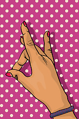 Image showing Hand sign